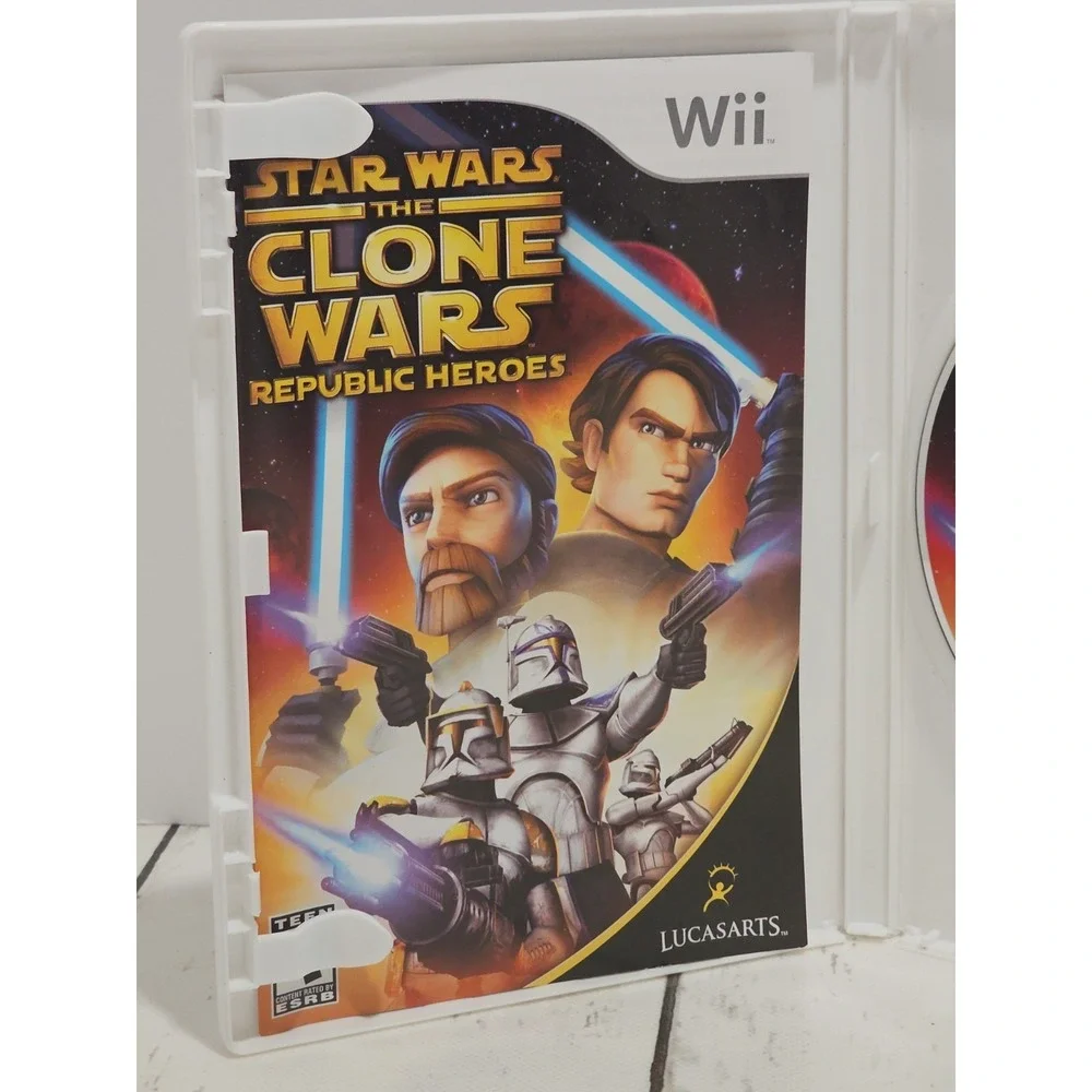 Star Wars the Clone Wars Republic Heroes - Nintendo Wii
